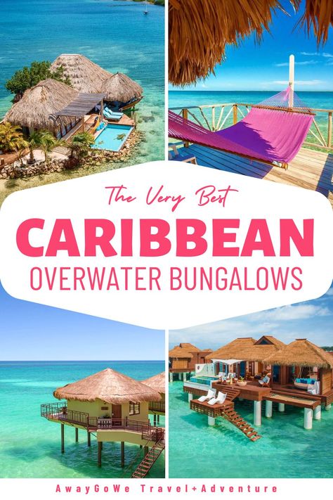 Best Overwater Bungalows, Over Water Bungalow Caribbean, Overwater Bungalow All Inclusive, Honeymoon Bungalow, Over The Water Bungalow, Over Water Bungalow, Caribbean All Inclusive Resorts, Destinations Aesthetic, Best Tropical Vacations