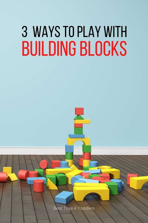 Most of the children have some kind of building blocks in their playroom! We share 3 different building blocks play activities for kids. Block Play Preschool, Engineering Activities, Block Play, Activities For Children, Best Toys, Preschool At Home, Kids Learning Activities, Play Based Learning, Preschool Learning Activities