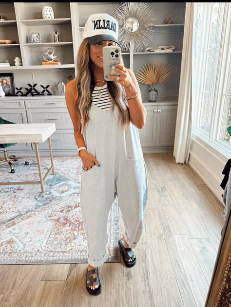 AUTOMET Jumpsuits for Women Casual … curated on LTK Jumpsuit With Tshirt Outfit, Womens Romper Outfit, Jumpsuit With Tshirt, Free People Jumpsuit Outfit, Arizona Fits, Casual Jumpsuit Outfit, Romper Outfit Casual, Romper Outfit Ideas, Casual Jumpsuits For Women