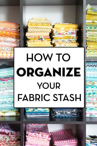 Stash Organization, Fabric Stash Organization, Organizing Fabric Scraps, Fabric Storage Ideas, Fabric Storage Solutions, Organizing Fabric, Fabric Organization, Folding Fabric, Sewing Room Inspiration