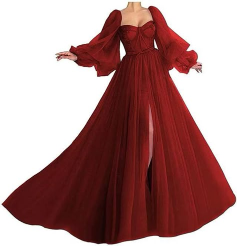 Puffy Sleeve Prom Dress, Puffy Prom Dresses, Plus Size Ball Gown, Fairy Prom Dress, Sleeve Prom Dress, Prom Dresses 2024, Sweetheart Prom Dress, Evening Party Gowns, Princess Ball Gowns