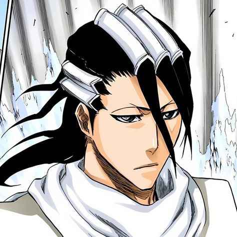 Senbonzakura Kageyoshi, Byakuya Bleach, Bleach Byakuya, Bleach Men, Bleach Colored Manga, Bleach Pfps, Kuchiki Byakuya, Byakuya Kuchiki, Tite Kubo