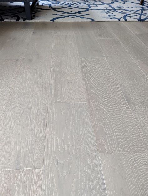 Today, I’m sharing the details of our light, grey-washed oak engineered wood flooring. Empire Oak Flooring, Light Gray Hardwood Floors, Light Grey Brown Flooring, Grey Engineered Hardwood Flooring, Light Gray Floors, Light Grey Hardwood Floors, Basement Ceiling Black, Grey Oak Flooring, Light Grey Oak Flooring