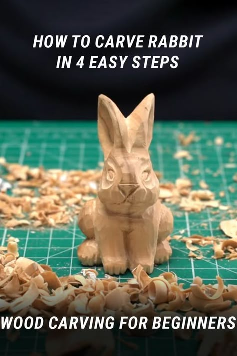 Beginners Wood Carving, Whittled Animals, Wood Animal Patterns, Woodcarving Pattern, Whittling Projects For Beginners, How To Carve Wooden Animals, Wood Wittling Beginner, Wood Carving Patterns Free, Wood Carved Animals For Beginners