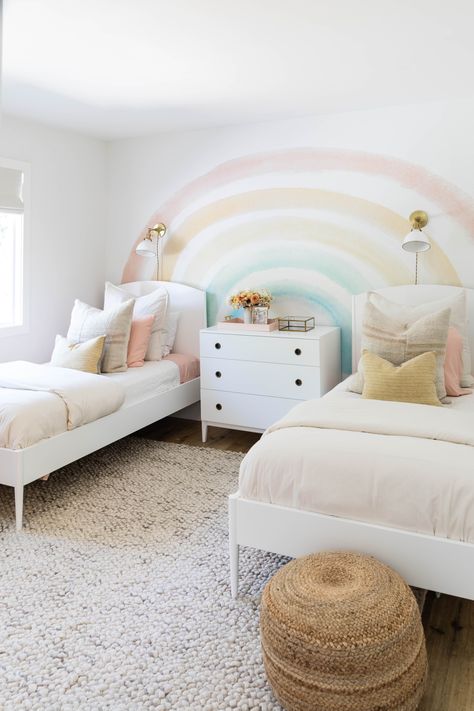 Rainbow kids bedroom