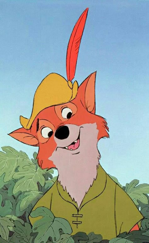 Robin Hood Wallpaper, Robin Hood Drawing, Fox Robin Hood, Robin Hood Aesthetic, Robin Hood Wallpaper Disney, Robin Hood Illustration, Robin Hood Animated, Robin Hood Cartoon, Disney Robin Hood Art