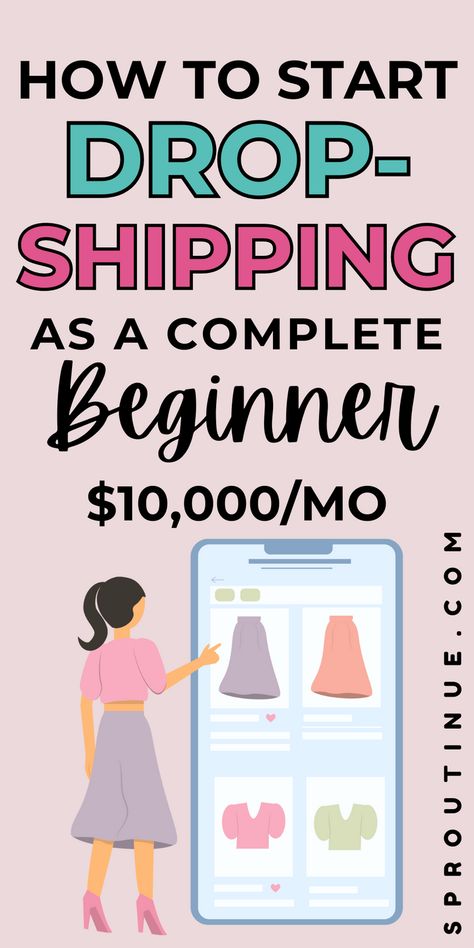 Are you a beginner looking to get into dropshipping but don't know where to start? Here's how to make money dropshipping as a complete beginner. Start Dropshipping Business, How To Start Dropshipping For Free, How To Dropship, How To Dropship With No Money, How To Start A Drop Shipping Business, How To Start Dropshipping Business, How To Start Dropshipping, What Is Dropshipping, Drop Shipping Business For Beginners