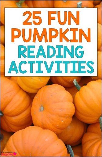 Get 25 fun pumpkin reading activities that are sure to grab and keep the attention of your 3rd, 4th, and 5th grade students! From Halloween reading comprehension passages, to pumpkin reading games, worksheets, and games, these ideas have you covered for the entire month of October. Perfect for older kids, students in a small group, reading centers, or even a pumpkin reading challenge! Pumpkin Day 3rd Grade, Pumpkin Activities 3rd Grade, Pumpkins First Grade, Reading Halloween Activities, Fun Reading Activities For 3rd Grade, Fall Literacy Night, Pumpkin Classroom Activities, Pumpkin Reading Activities, Halloween Reading Activities