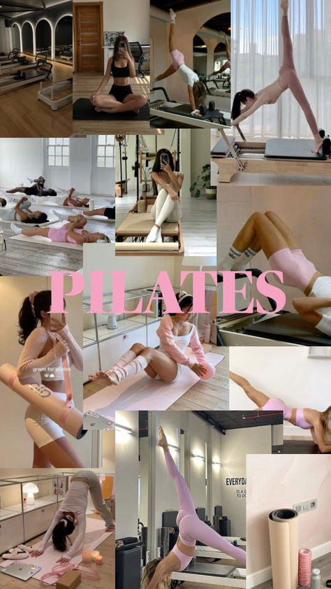 pilates Pilates Motivation, Glowing Skin Makeup, Manifesting Vision Board, Whatsapp Wallpaper Cute, Pilates Body, Soft Pink Theme, Vision Board Goals, Dream Vision Board, Affirmations For Happiness