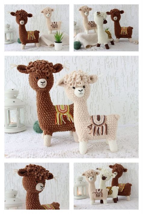 Crochet Alpaca Pattern Free, Crochet Alpaca Pattern, Crochet Alpaca, Alpaca Pattern, Llama Toy, Alpaca Toy, Free Crochet Amigurumi, Llama Alpaca, Amigurumi Elephant