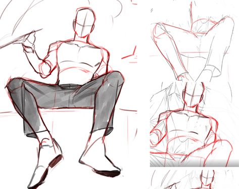 Sketch Poses, Body Reference Drawing, Body Pose Drawing, 캐릭터 드로잉, Poses References, Figure Drawing Reference, Anatomy Art, Art Poses, Art Tutorials Drawing