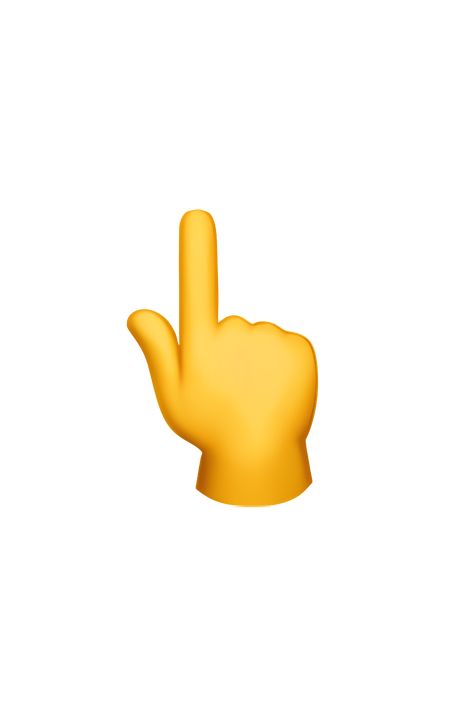 Pointing Hand Emoji, Finger Emoji Hands, Hand Emoji Iphone, Pointing Finger Emoji, Point Emoji, Pointing Emoji, Finger Emoji, Png Emoji, Apple Emojis