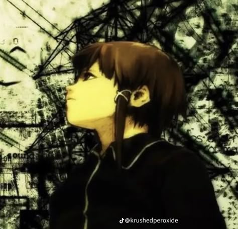 Lain Pfp, Present Day Present Time, Experimental Lain, Iwakura Lain, Yoshitoshi Abe, Lain Serial Experiments, Serial Experiment Lain, Experiment Lain, Lain Iwakura