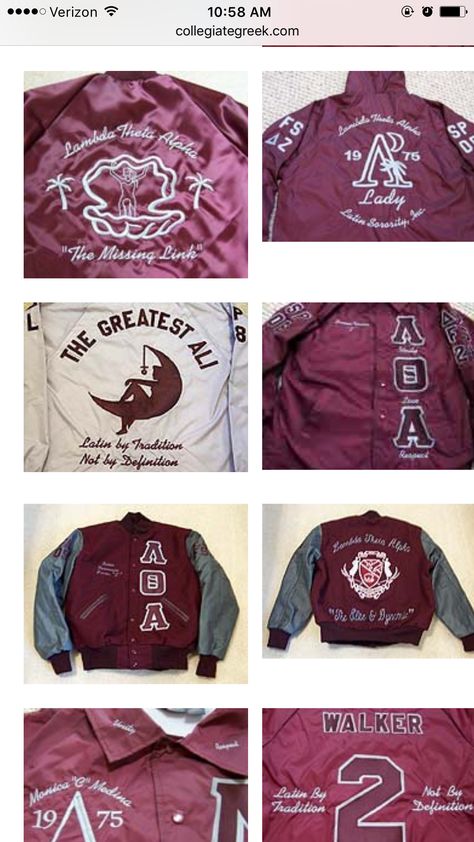 Lambda Theta Alpha Latin Sorority, Probate Gifts, Lambda Theta Alpha, Vision Boards, Paddles, Line Jackets, Fraternity, School Outfits, Sorority