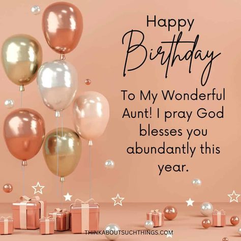 Birthday prayer for niece from aunt Happy Birthday Aunt From Niece, Happy Birthday Wishes Aunt, Best Aunt Quotes, Happy Birthday Wishes Nephew, Birthday Quotes For Aunt, Birthday Text Message, Happy Birthday Family, Happy Birthday Text Message, Happy Morning Images