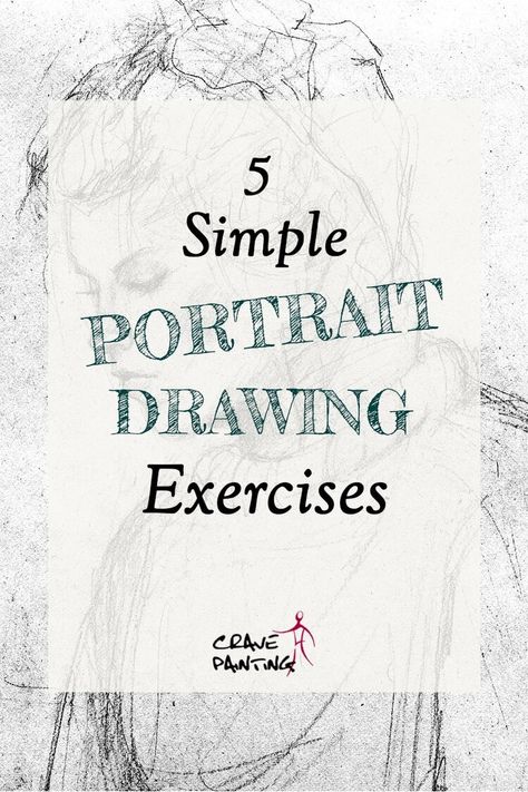 5 simple Exercises to teach you how to Draw amazing Portraits Artist Practice Exercises, Self Portrait Pencil Drawing, Portrait Exercises Drawing, Portrait Sketching For Beginners, Practice Portrait Drawing, Learn To Draw Portraits, How To Paint A Portrait For Beginners, Teaching Portrait Drawing, How To Improve Portrait Drawing