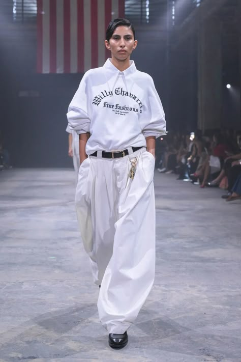 Willy Chavarria Spring 2025 Ready-to-Wear Runway, Fashion Show & Collection Review [PHOTOS] Willy Chavarria, Sports Wear Fashion, Show Collection, Weird Fashion, Androgynous Fashion, Runway Trends, Spring Fashion Trends, Fashion Week Street Style, Fashion Show Collection