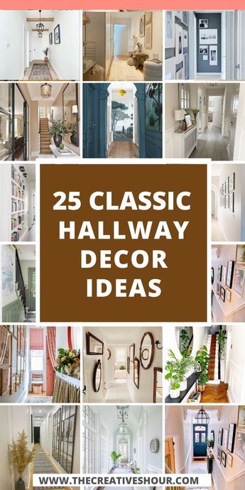 Maximizing Style in Your Long, Narrow Hallway: A Guide to Hallway Decor. Your entrance sets the tone for your home, even if it's a small and narrow one. In this article, we'll explore innovative decorating solutions tailored to petite spaces. Uncover a palette of paint colors that can visually expand your short hallway, and get inspired by decorating ideas that make every inch count. Small Hallway Ideas Entrance Halls, Decorating Long Hallway, Narrow Hallway Wall Decor, Decorating A Narrow Hallway, Living Room And Kitchen Decor, Small Hallway Decorating, Long Hallway Decor, Short Hallway, Hall Wall Decor