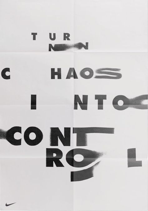 Turn Chaos into Control shared by ˗ˏˋannaˊˎ˗ Visuell Identitet, Typo Poster, Typography Images, Graphisches Design, 타이포그래피 포스터 디자인, Fashion Typography, Type Inspiration, Creative Typography, Typographic Poster