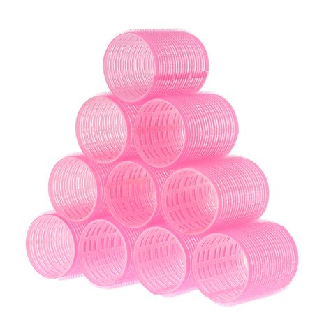 Arrives by Tue, Dec 21 Buy Anself 1.9" DIY Curling Tool Self-Holding Hair Roller, 10 Piece Set, Pink at Walmart.com Curling Your Hair, Hair Overnight, Curling Tools, Roller Set, Hair Rollers, Perfect Curls, Birthday Wishlist, روتين العناية بالبشرة, Hair Curlers