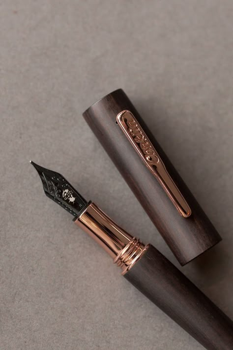 @1969Mauricio Aesthetic Fountain Pen, Pen Aesthetic Writing, Fountain Pen Aesthetic Vintage, Pens Aesthetics, Fountain Pen Aesthetic, Pens For Calligraphy, Black Stationary, Pen Aesthetic, Aesthetic Pens