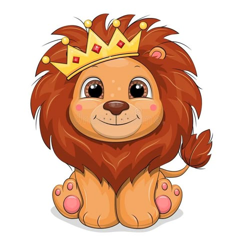 Lion Png, Lion Clipart, King Cartoon, Lion Birthday, Lion Illustration, Lion Drawing, Idee Cricut, Animal Png, Lion Design