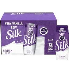 Buy Silk Shelf-Stable Soy Milk Singles, Very Vanilla, Dairy-Free, Vegan, Non-GMO Project Verified, 8 oz. Pack of 12 Online in Chad. B00IGUDO3G Chocolates Images Dairy Milk Silk, Soy Milk Packaging, Soy Milk Smoothie, Chocolate Dairy Milk Silk, Silk Almond Milk, Powder Coffee Creamer, Milk Cartons, Lactose Free Milk, Milk Packaging