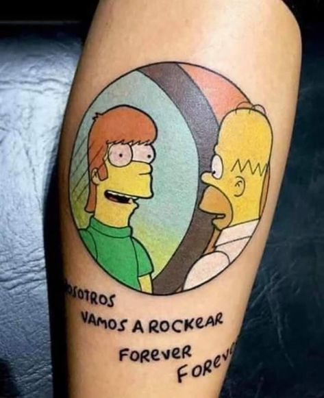 Tatuaje Homero Simpson Simpsons Tattoo, Pokemon Tattoo, Zombie Hand, Tatuaje A Color, 1 Tattoo, The Simpsons, Ink Tattoo, Tattoos For Guys, Deadpool