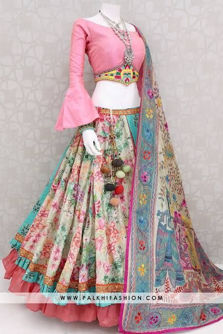 She came to NYC to persue her dreams but what she didn't know was som… #romance #Romance #amreading #books #wattpad Designer Chaniya Choli, Pink Bell Sleeve Blouse, Palkhi Fashion, Desi Attire, Indian Outfits Lehenga, Navratri Chaniya Choli, Wedding Lehenga Designs, Lehnga Dress, Choli Designs