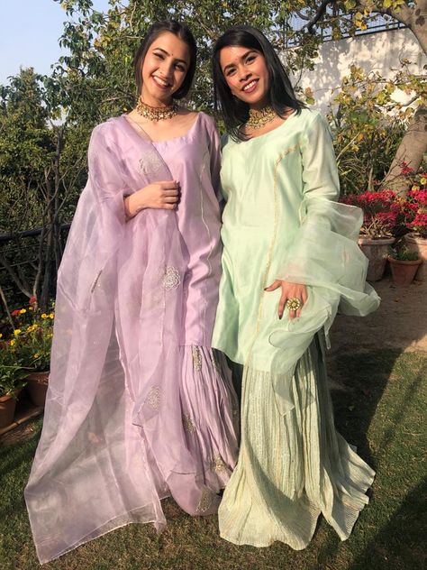 Pastel Colour Suits For Women, Pastel Desi Outfits, Pastel Colour Dresses, Pastel Colour Dress, Simple Lehenga Designs Classy, Simple Lehenga Designs, Mostly Sane, Pastel Color Dress, Dior Atelier