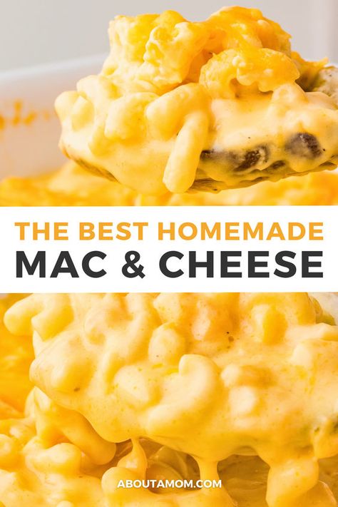 It’s as good as you remember from childhood, it’s… the Best Creamy Baked Mac ‘n’ Cheese! Simple Mac N Cheese Recipe, Best Creamy Mac And Cheese Recipe, Simple Mac And Cheese Recipe, Creamy Mac N Cheese, Mac And Cheese Creamy, Creamy Mac And Cheese Recipe, Homemade Mac N Cheese, Creamy Baked Mac And Cheese, Easy Mac N Cheese Recipe