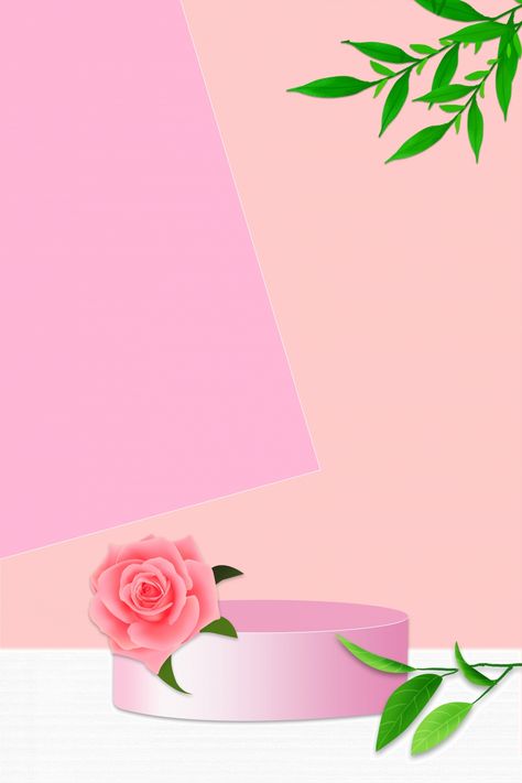 Pink Fresh And Beautiful Skin Care Cosmetics Poster Background Cosmetics Poster, Skin Care Cosmetics, Beautiful Skin Care, Paper Background Design, Beauty Posters, Fresh Beauty, Glowing Skincare, Oil Skin Care, Poster Background