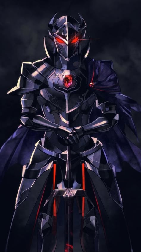 Imgur: The magic of the Internet Knight Anime, Anime Knight, Black Night, Black Knight, 다크 판타지, Knight Art, Knight Armor, Fantasy Armor, Armor Concept