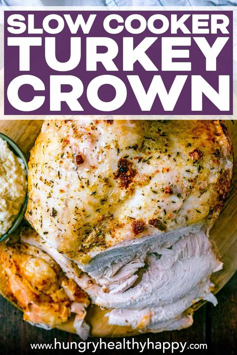 Turkey Crown Recipe, Easy Roast Turkey, Healthy Christmas Food, Turkey And Ham Pie, Snowman Hot Chocolate, Cooking A Turkey, Turkey Crown, Slow Cooker Christmas, Moist Turkey