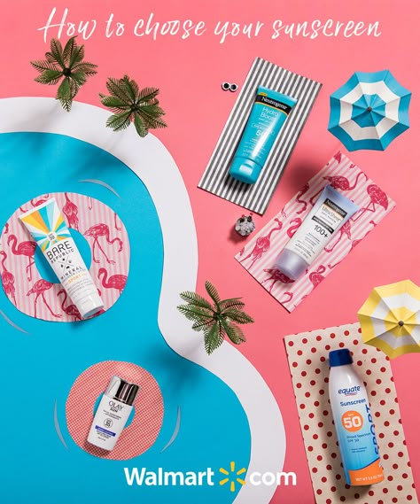 Summer Campaign Design, Summer Products, 타이포그래피 포스터 디자인, Summer Skincare, Love Your Skin, Color Your Hair, Different Kinds, How To Apply Makeup, Photography Products