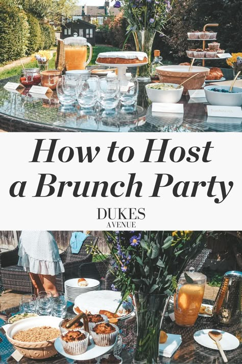 Brunch Party Menu, Simple White Dresses, Brunch Ideas For A Crowd, Homemade Nutella Recipes, Brunch Menu Ideas, Hosting A Brunch, Brunch Event, Outdoor Brunch, Hosting Brunch