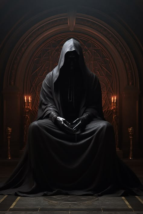 A dark ambient work depicting monks meditating in a dark monastery. #darkambient Dark Picture Ideas, Dark Meditation, Priest Art, God Of Darkness, Dark God, Dark Character, Sif Dark Souls, Monk Meditation, Rave Aesthetic