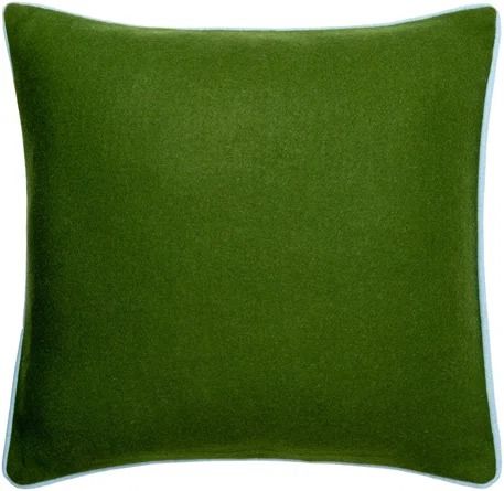 AllModern Lombard Wool Blend Throw Pillow | Wayfair Chinoiserie Wall, Wool Textures, Adjustable Floor Lamp, Wool Throw Pillows, Green Throw Pillows, Surya Rugs, Grass Green, Square Pillow Cover, Chic Furniture