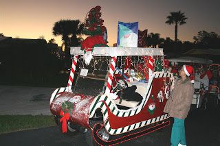 golf+cart+decorating+ideas | Retirement Rocks: 2007 Christmas Golf Cart Parade Atv Christmas Parade Ideas, Golf Cart Christmas Parade, Decorated Golf Cart, Golf Cart Parade Ideas, Christmas Golf Cart, Golf Cart Decorating Ideas, Cart Decorating Ideas, Christmas Floats, Christmas Parade Ideas