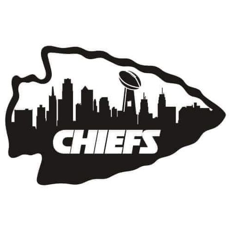 Superbowl Shirts, Cowboys Logo Svg, Kc Skyline, Kansas City Chiefs Craft, Chiefs Logo Svg, Chiefs Crafts, Skyline Logo, Iron On Cricut, Football Logo Design