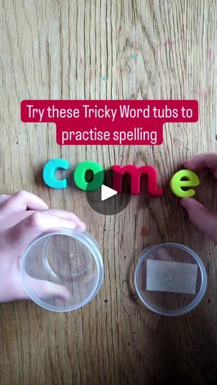 Tricky Words Activities, Tick Tick Boom, Sage The Gemini, Write The Word, Tricky Words, Outside Activities, Teaching Teachers, Magnetic Letters, Spelling Words