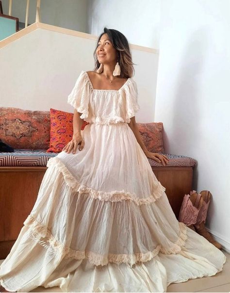 Cotton Wedding Dress, Off Shoulder Ruffle Dress, Cotton Wedding Dresses, Boho Maternity Dress, Bridesmaid Dresses Boho, Off Shoulder Wedding Dress, Dress Maternity, Boho Bridesmaid, Bohemian Maxi Dress