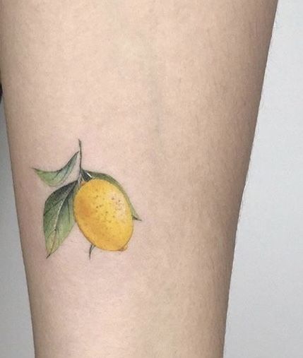 Lemon Tattoo Color, Three Kings Tattoo, Loki Tattoo, Lemon Tattoo, Kings Tattoo, Inspo Tattoo, Fruit Tattoo, Travel Tattoos, Tatoo Inspiration