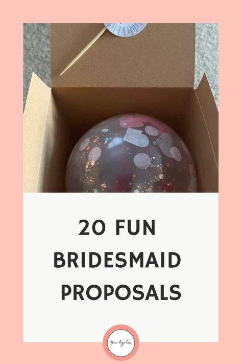 Make your bridal party proposal an unforgettable moment with creative and unique ideas! From scratch-off cards to personalized gift boxes, these 20 Best “Will You Be My Bridesmaid” Proposals are sure to inspire you. Pop the question in style and make it a day for them (and you) to remember! With thoughtful gifts, heartfelt words, or even just a sweet surprise, show your bridesmaids how much you appreciate them. Fun Way To Ask Bridesmaids Creative, How To Propose To Bridesmaids Ideas, Candy Bridesmaid Proposal, Bridesmaid Diy Proposal, Quirky Bridesmaid Proposal, Ask For Bridesmaids Ideas, Cute Ways To Ask Someone To Be A Bridesmaid, Bridesmaid Proposal Diy Cheap Creative, Bridesmaid Proposal Unique Creative