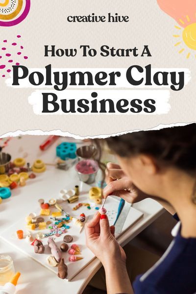 Polymer Clay Crafts For Beginners How To Make, Selling Clay Earrings, How To Start A Polymer Clay Earring Business, How To Start A Polymer Clay Business, Starting A Polymer Clay Business, Polymer Clay To Sell, Polymer Clay In Resin, Polymer Clay Jewelry Business, Tools For Polymer Clay Jewelry