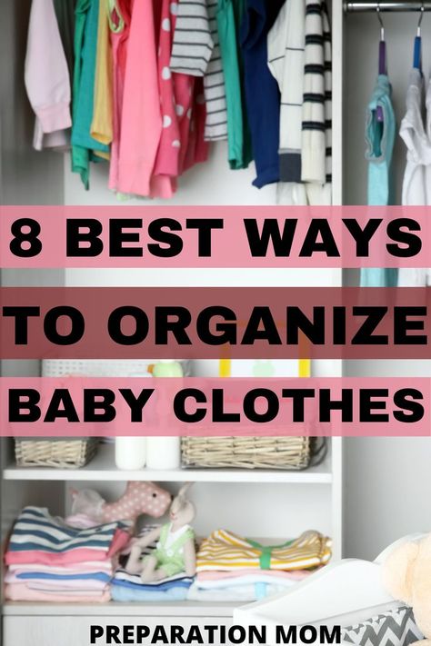 So glad I found this. I've always struggled with organizing, but now I've got some great ideas to help me with that. Clothes Organization Ideas, Toddler Clothes Organization, Nursery Clothes Organization, Organize Baby Clothes, Clothes Essentials, Best Baby Clothes, Storing Baby Clothes, Baby Closet Organization