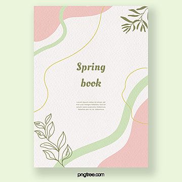 Spring element leaf flower abstract geometric book cover design Booklet Cover Design, Summer Sale Poster, Geometry Book, Book Cover Design Template, Creative Book Covers, Learn Hand Lettering, Front Page Design, Cover Design Inspiration, Spring Books