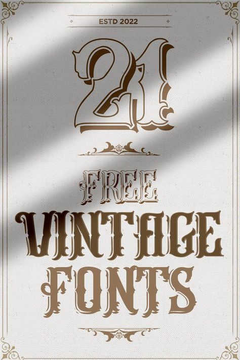 free fonts, vintage fonts, retro fonts, western fonts, rough fonts Old Style Fonts Lettering, Letters Fonts Vintage, Font Inspiration Alphabet, French Labels Vintage, Old Time Fonts Alphabet, Rustic Fonts Vintage, Type Styles Fonts, Vintage Lettering Design, Vintage Adobe Fonts