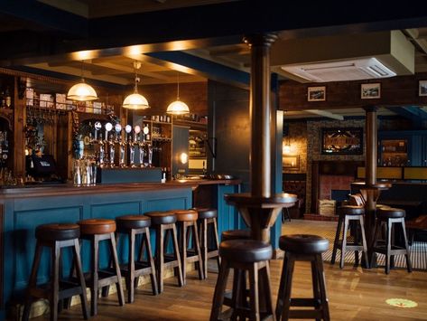 MJ O'Connor's Bar, Leitrim - Intec Design Irish Pub Interior, Irish Pub Design, Open Kitchens, Booth Seat, Bar Counters, Tongue And Groove Walls, Pub Interior, Quarry Tiles, Pub Design