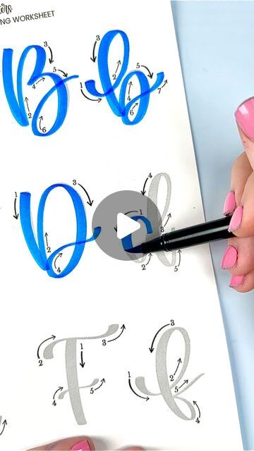 Brush Pen Lettering Alphabet, Brush Pen Calligraphy Alphabet, Brush Lettering Alphabet, Modern Calligraphy Alphabet, Paper Nails, Learn Modern Calligraphy, Alphabet Lettering, Script Alphabet, Brush Pen Lettering